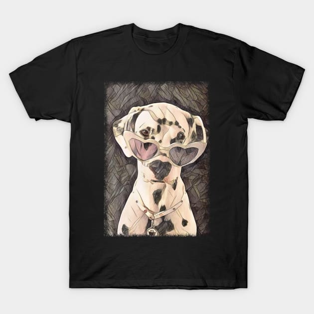 Dalmatian T-Shirt by MissKriss